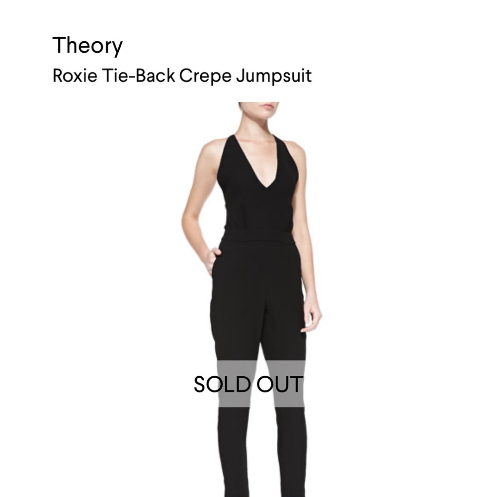 Theory jumpsuit in excellent condition.